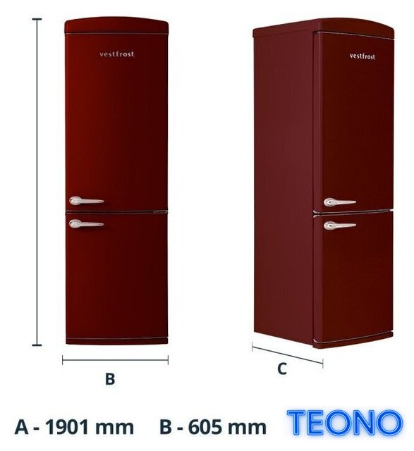 Холодильник Vestfrost VR-FB373-2E2BR - Изображение №4 — Интернет-магазин Teono.by