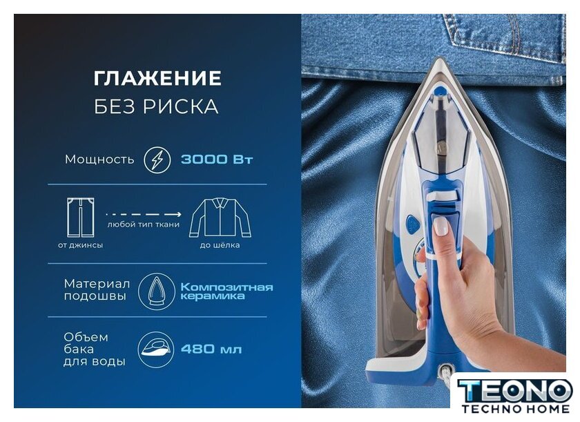 Утюг Endever Delta-231 - Изображение №9 — Интернет-магазин Teono.by