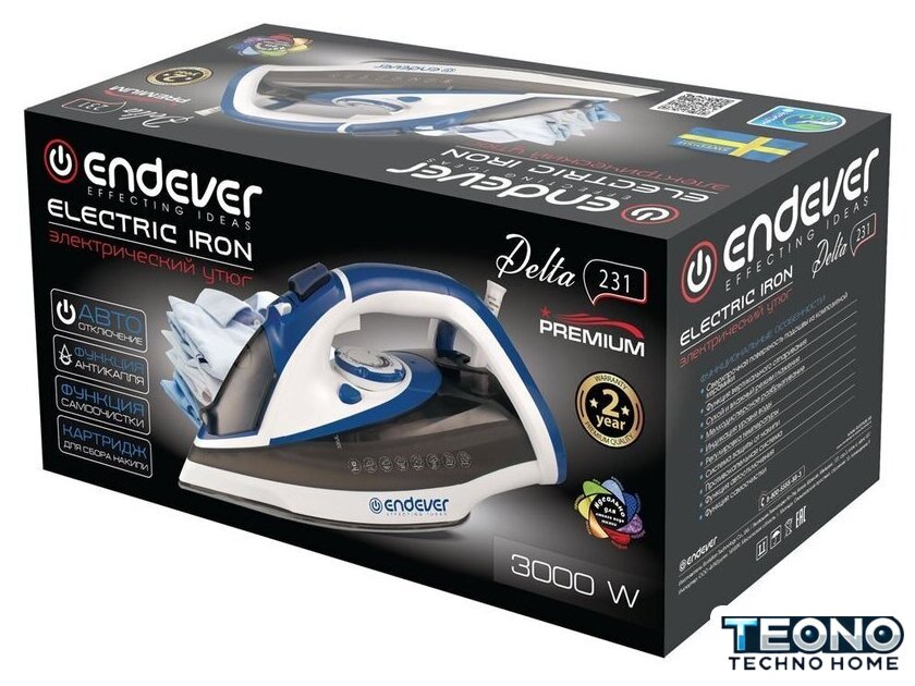 Утюг Endever Delta-231 - Изображение №15 — Интернет-магазин Teono.by