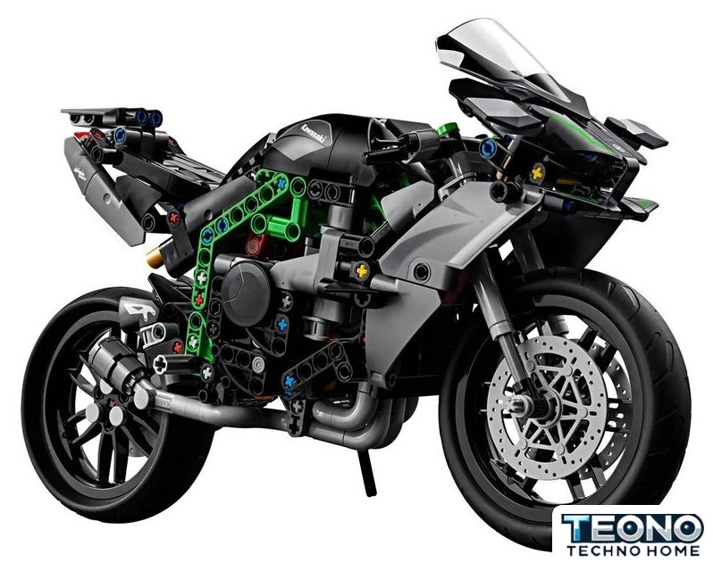 Конструктор LEGO Technic 42170 Мотоцикл Kawasaki Ninja H2R - Изображение №2 — Интернет-магазин Teono.by