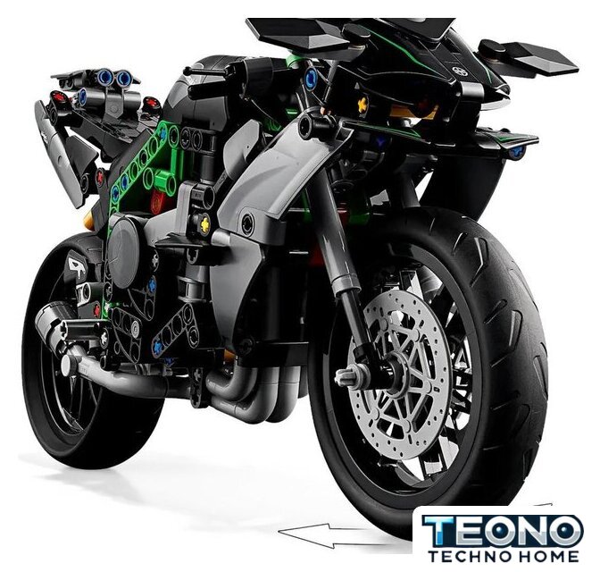 Конструктор LEGO Technic 42170 Мотоцикл Kawasaki Ninja H2R - Изображение №4 — Интернет-магазин Teono.by