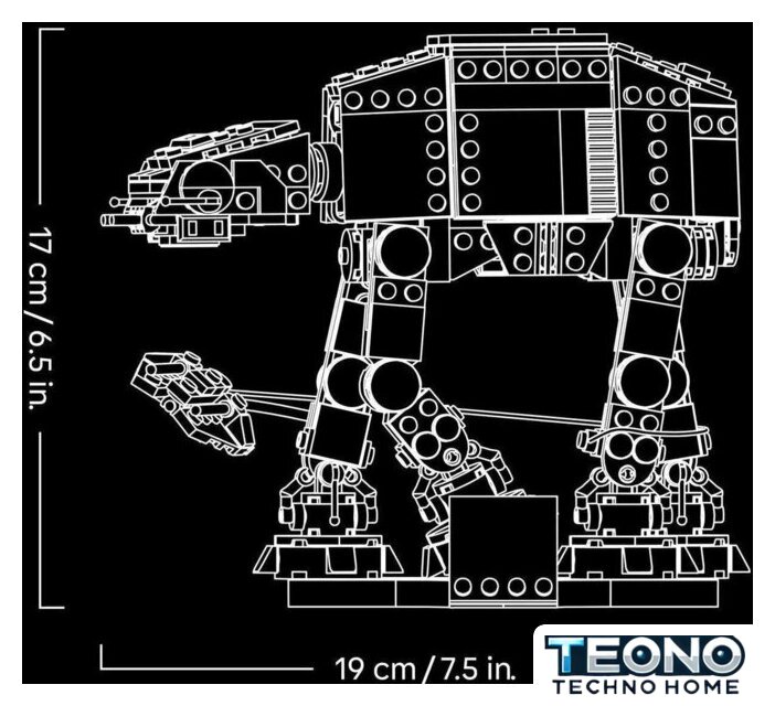 Конструктор LEGO Star Wars 75440 AT-AT среднего размера - Изображение №5 — Интернет-магазин Teono.by
