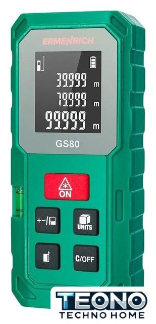 Лазерный дальномер Ermenrich Reel Plus GS80 83085 - Изображение №1 — Интернет-магазин Teono.by