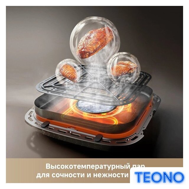 Аэрогриль (аэрофритюрница) Dreame Air Fryer AF10 Pro - Изображение №6 — Интернет-магазин Teono.by