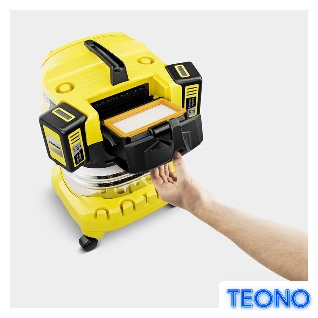 Пылесос Karcher WD 4-18 S Dual Battery Set 1.628-626.0 - Изображение №3 — Интернет-магазин Teono.by