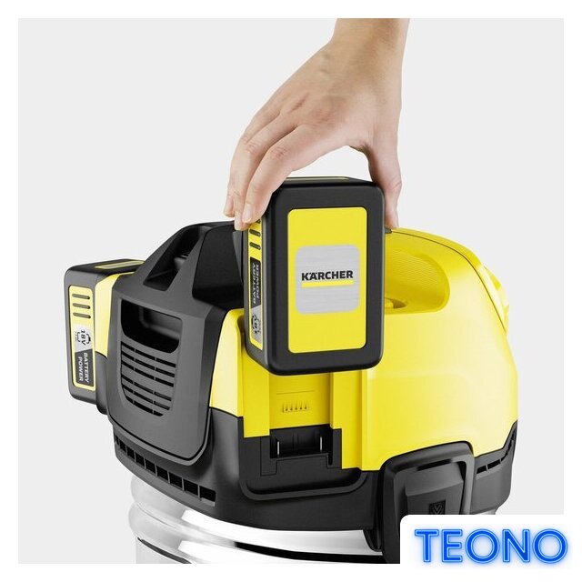 Пылесос Karcher WD 4-18 S Dual Battery Set 1.628-626.0 - Изображение №2 — Интернет-магазин Teono.by