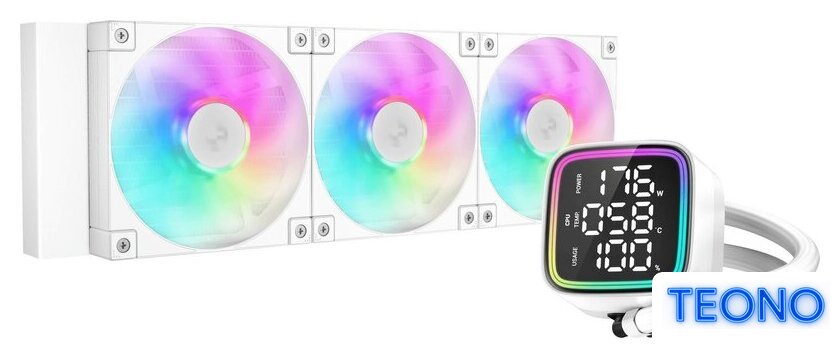 Система жидкостного охлаждения для процессора DeepCool LD360 R-LD360-WHDMMN-G-1 - Изображение №1 — Интернет-магазин Teono.by