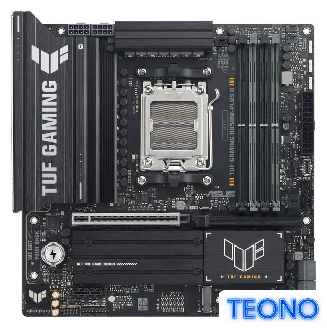Материнская плата ASUS TUF Gaming B850M-Plus II - Изображение №1 — Интернет-магазин Teono.by