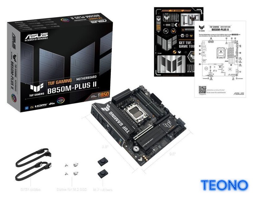 Материнская плата ASUS TUF Gaming B850M-Plus II - Изображение №6 — Интернет-магазин Teono.by