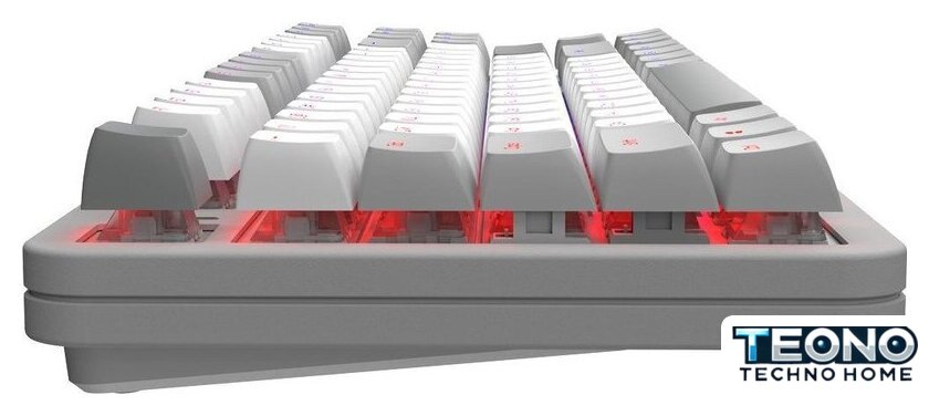 Клавиатура Red Square Alumix TKL Gray Matter (g3ms Sapphire) - Изображение №6 — Интернет-магазин Teono.by