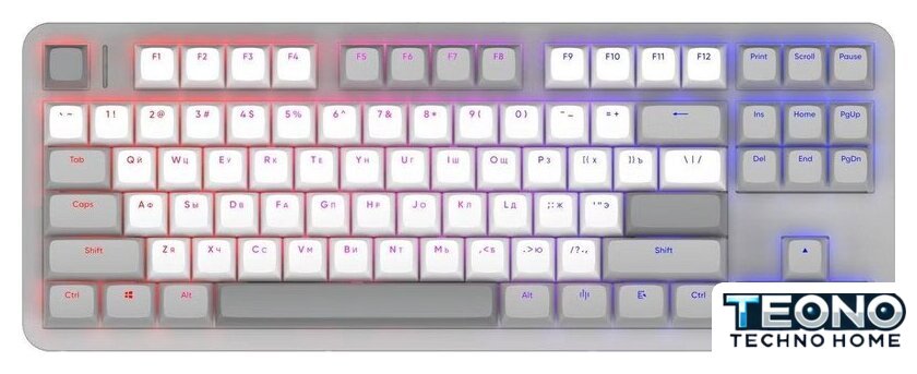 Клавиатура Red Square Alumix TKL Gray Matter (g3ms Sapphire) - Изображение №1 — Интернет-магазин Teono.by