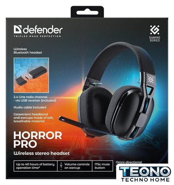 Наушники Defender Horror Pro 62650 - Изображение №10 — Интернет-магазин Teono.by