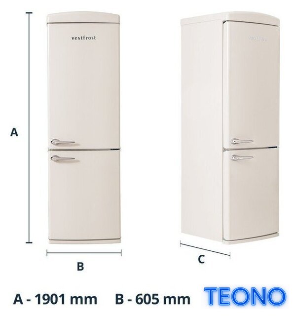 Холодильник Vestfrost VR-FB373-2E2BG - Изображение №4 — Интернет-магазин Teono.by