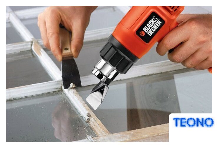 Промышленный фен Black & Decker KX1650 - Изображение №4 — Интернет-магазин Teono.by