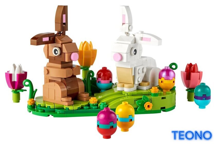 Конструктор LEGO 40523 Пасхальные кролики - Изображение №2 — Интернет-магазин Teono.by