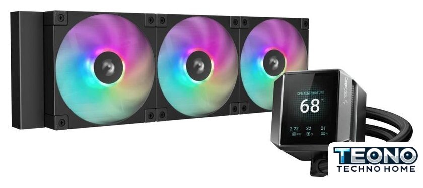 Система жидкостного охлаждения для процессора DeepCool Mystique 360 ARGB R-LX750-BKADSNC-G-1 - Изображение №1 — Интернет-магазин Teono.by