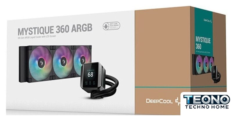Система жидкостного охлаждения для процессора DeepCool Mystique 360 ARGB R-LX750-BKADSNC-G-1 - Изображение №4 — Интернет-магазин Teono.by