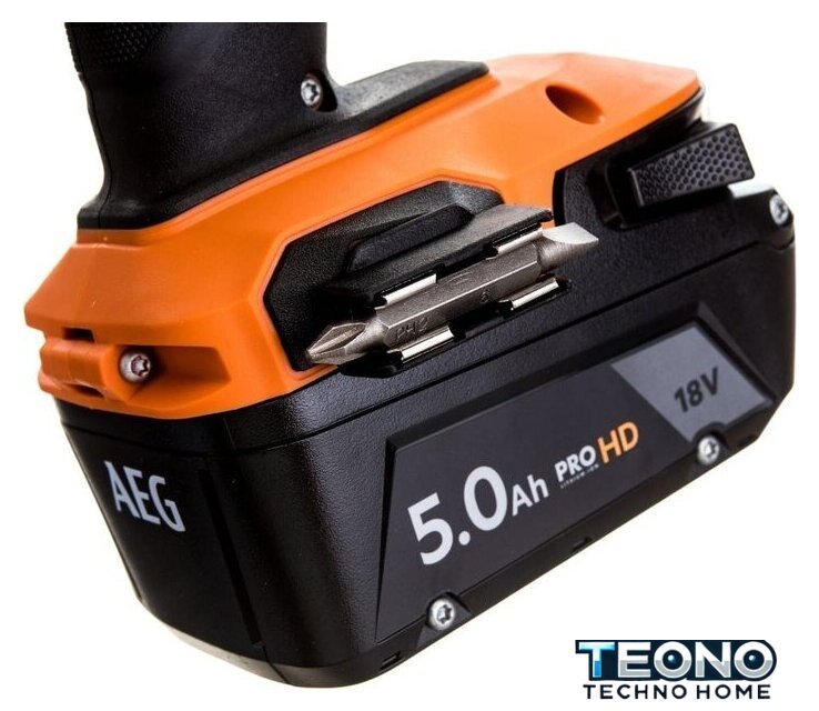 Ударная дрель-шуруповерт AEG Powertools BSB 18C3BL-502C 4935478939 (с 2-мя АКБ 5 Ач, кейс) - Изображение №9 — Интернет-магазин Teono.by