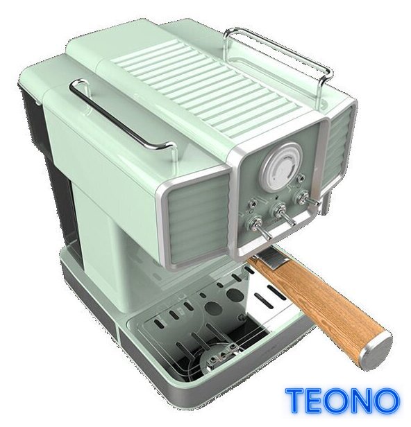 Рожковая кофеварка Cecotec Power Espresso 20 Tradizionale Light Green - Изображение №3 — Интернет-магазин Teono.by