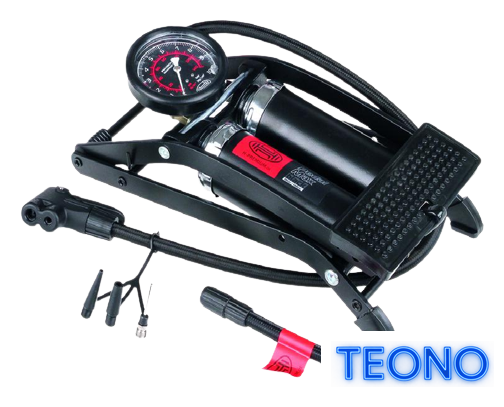 Насос ножной велосипедный Heyner PedalMax PRO (черный) - Изображение №1 — Интернет-магазин Teono.by