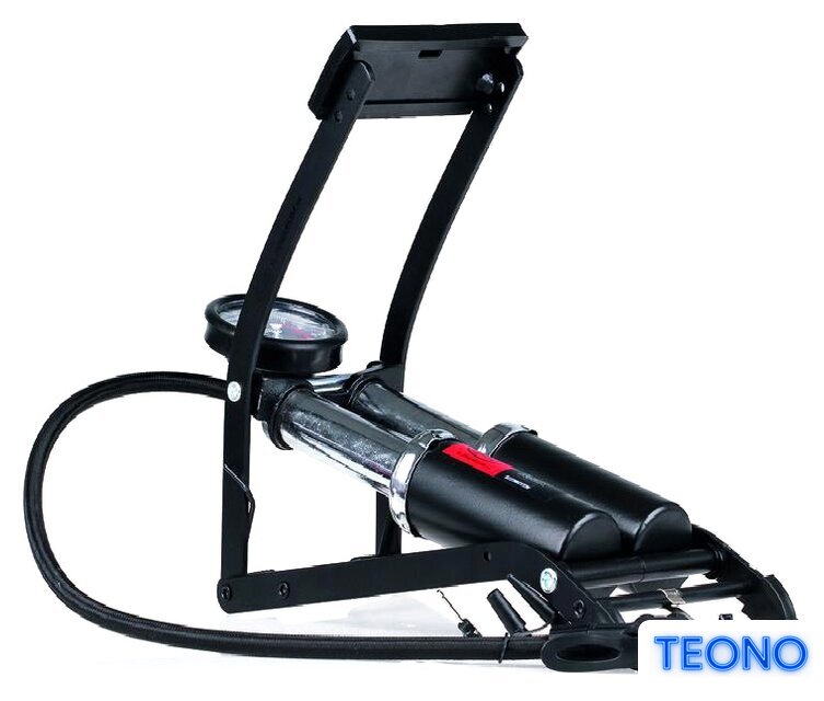 Насос ножной велосипедный Heyner PedalMax PRO (черный) - Изображение №4 — Интернет-магазин Teono.by