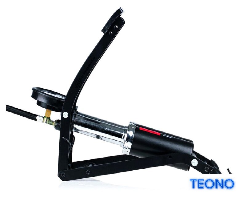 Насос ножной велосипедный Heyner PedalMax PRO (черный) - Изображение №2 — Интернет-магазин Teono.by