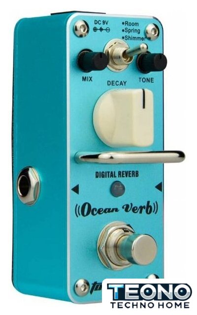Гитарная педаль Tomsline Ocean Verb Digital Reverb AOV-3 - Изображение №2 — Интернет-магазин Teono.by