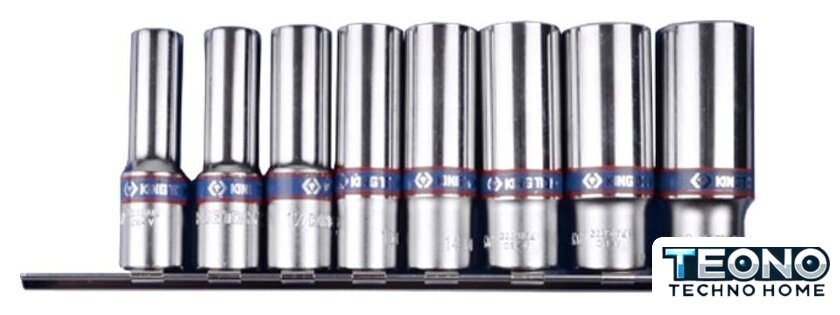 Набор головок слесарных King Tony 3508MR10 - Изображение №1 — Интернет-магазин Teono.by