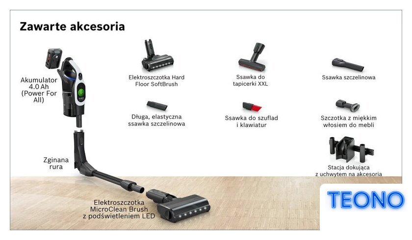Пылесос Bosch Unlimited 10 BCS1041WAC - Изображение №11 — Интернет-магазин Teono.by