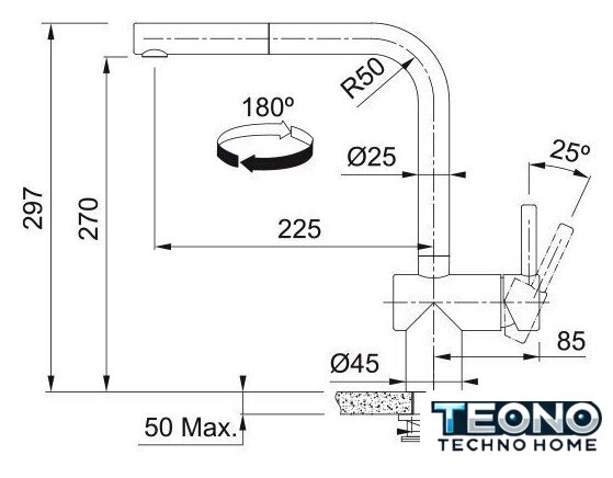 Смеситель Franke Atlas Neo Sensor Pull-Out 115.0625.523 - Изображение №37 — Интернет-магазин Teono.by