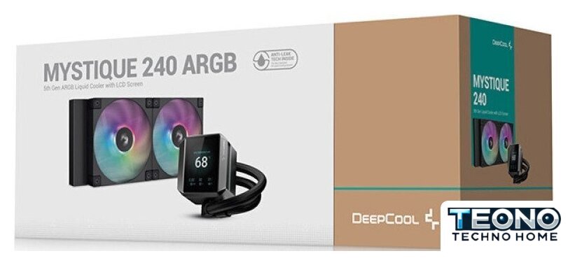 Система жидкостного охлаждения для процессора DeepCool Mystique 240 ARGB R-LX550-BKADSNC-G-1 - Изображение №4 — Интернет-магазин Teono.by