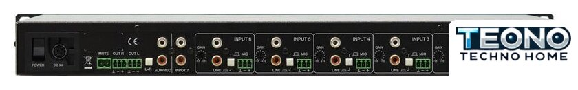 Зонный микшер Ecler eSAM702 - Изображение №2 — Интернет-магазин Teono.by
