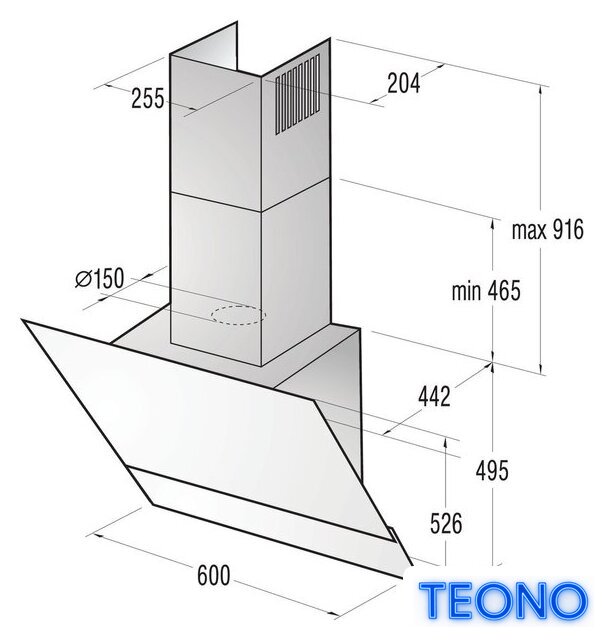 Кухонная вытяжка Gorenje DVG6565KR - Изображение №5 — Интернет-магазин Teono.by