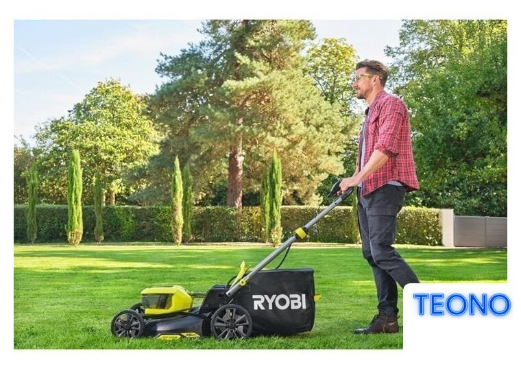 Газонокосилка Ryobi RY18LMX46A-0 (без АКБ) - Изображение №4 — Интернет-магазин Teono.by