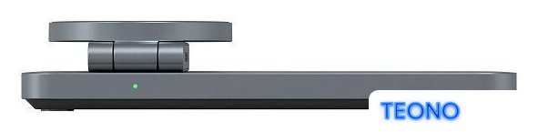 Беспроводное зарядное Magssory Yoga 3 в 1 Charging Station для Apple Qi2 WCH016m (темно-серый) - Изображение №6 — Интернет-магазин Teono.by