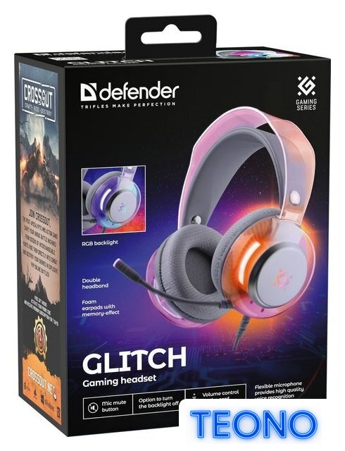 Наушники Defender Glitch 62490 - Изображение №10 — Интернет-магазин Teono.by