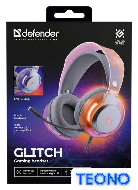 Наушники Defender Glitch 62490 - Изображение №9 — Интернет-магазин Teono.by