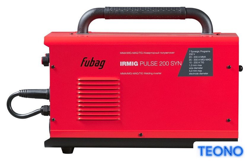 Сварочный инвертор Fubag Irmig Pulse 200 SYN 41385 - Изображение №4 — Интернет-магазин Teono.by