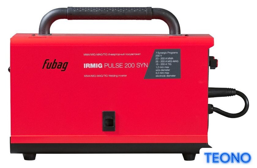 Сварочный инвертор Fubag Irmig Pulse 200 SYN 41385 - Изображение №5 — Интернет-магазин Teono.by