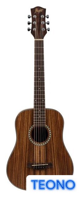 Акустическая гитара Flight TR-1000 Teak - Изображение №1 — Интернет-магазин Teono.by