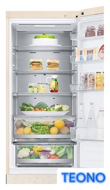 Холодильник LG DoorCooling+ GC-B509AEPW - Изображение №9 — Интернет-магазин Teono.by