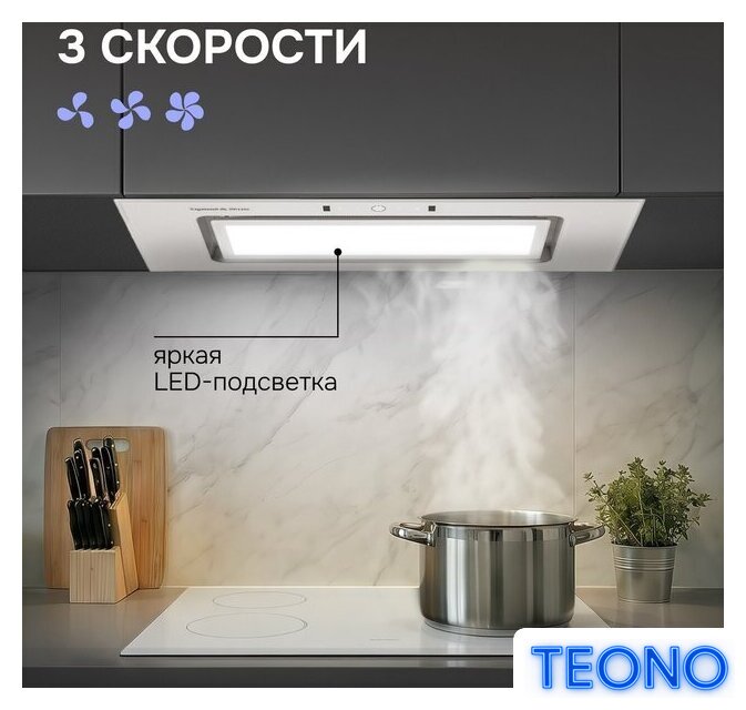 Кухонная вытяжка Zigmund & Shtain K 172.7 W - Изображение №6 — Интернет-магазин Teono.by