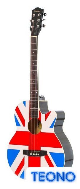 Акустическая гитара Elitaro E4040 UK Flag - Изображение №2 — Интернет-магазин Teono.by