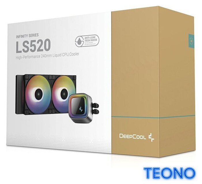 Система жидкостного охлаждения для процессора DeepCool LS520 R-LS520-BKAMNT-G-1 - Изображение №3 — Интернет-магазин Teono.by