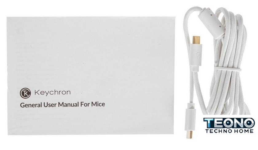 Игровая мышь Keychron M7 Wireless 8K (белый) - Изображение №8 — Интернет-магазин Teono.by