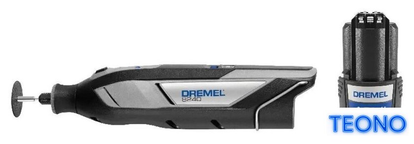 Гравер Dremel 8240-5/65 F0138240JP (с АКБ, пластиковый кейс) - Изображение №6 — Интернет-магазин Teono.by
