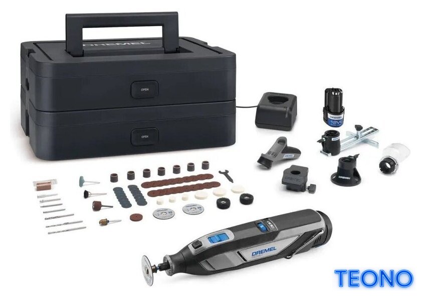 Гравер Dremel 8240-5/65 F0138240JP (с АКБ, пластиковый кейс) - Изображение №1 — Интернет-магазин Teono.by