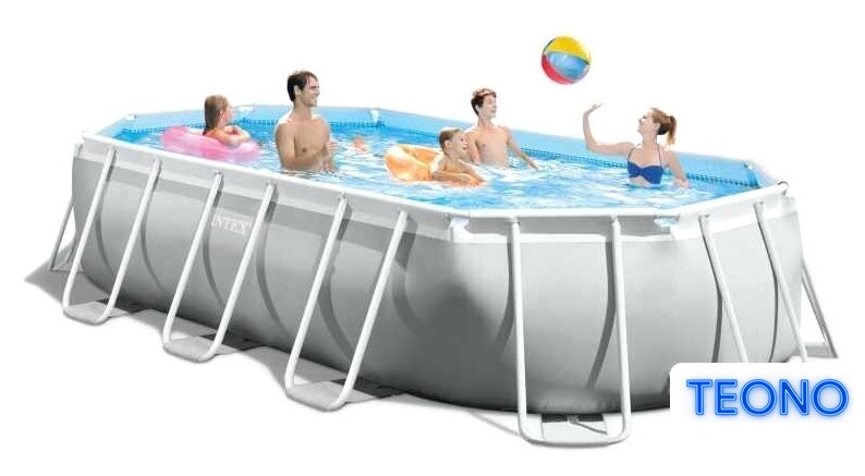 Каркасный бассейн Intex Prism Frame Oval (503x274x122) - Изображение №2 — Интернет-магазин Teono.by