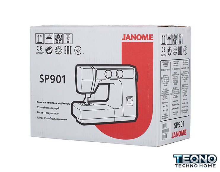 Электромеханическая швейная машина Janome SP901 - Изображение №17 — Интернет-магазин Teono.by