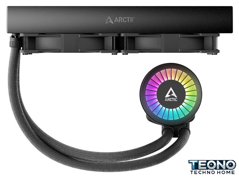 Система жидкостного охлаждения для процессора Arctic Liquid Freezer III 280 A-RGB Black ACFRE00143A - Изображение №5 — Интернет-магазин Teono.by